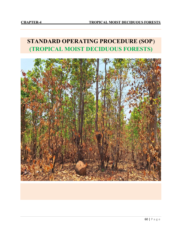 TROPICAL MOIST DECIDUOUS FORESTS